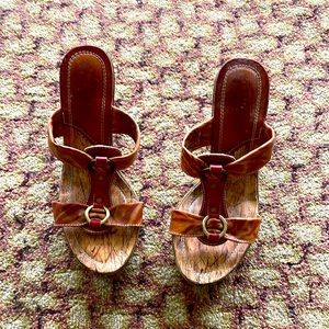 Spring Step Wedge Sandal